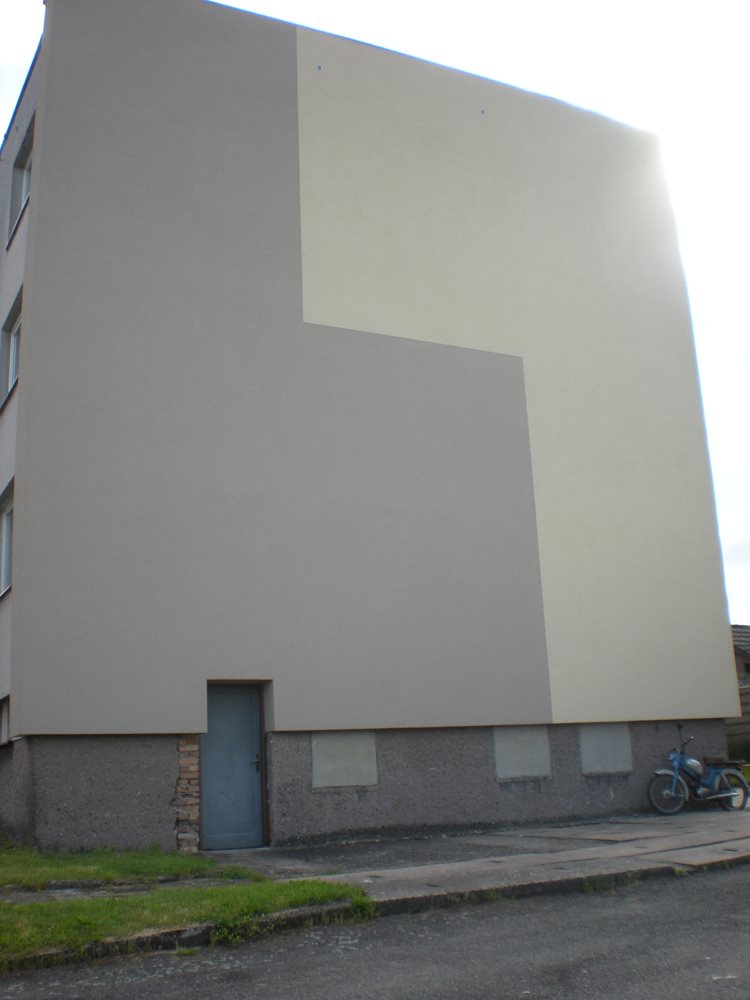 Zateplení štítových stěn bytového domu – Borohrádek