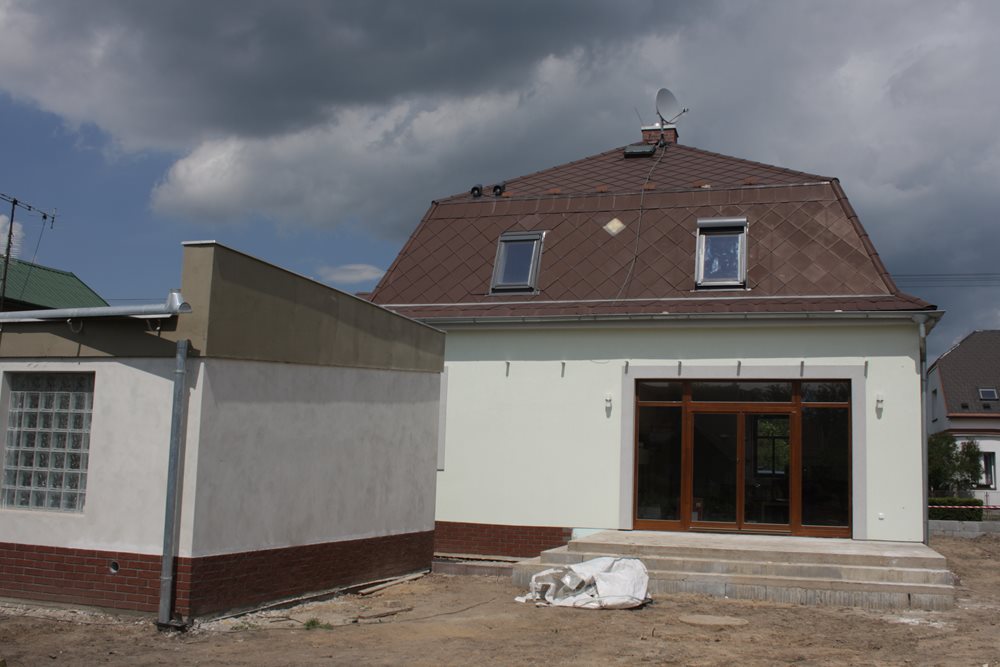 Rekonstrukce rodinného domu – Borohrádek