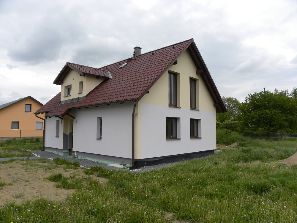 Hrubá stavba, dokončovací práce – Černíkovice