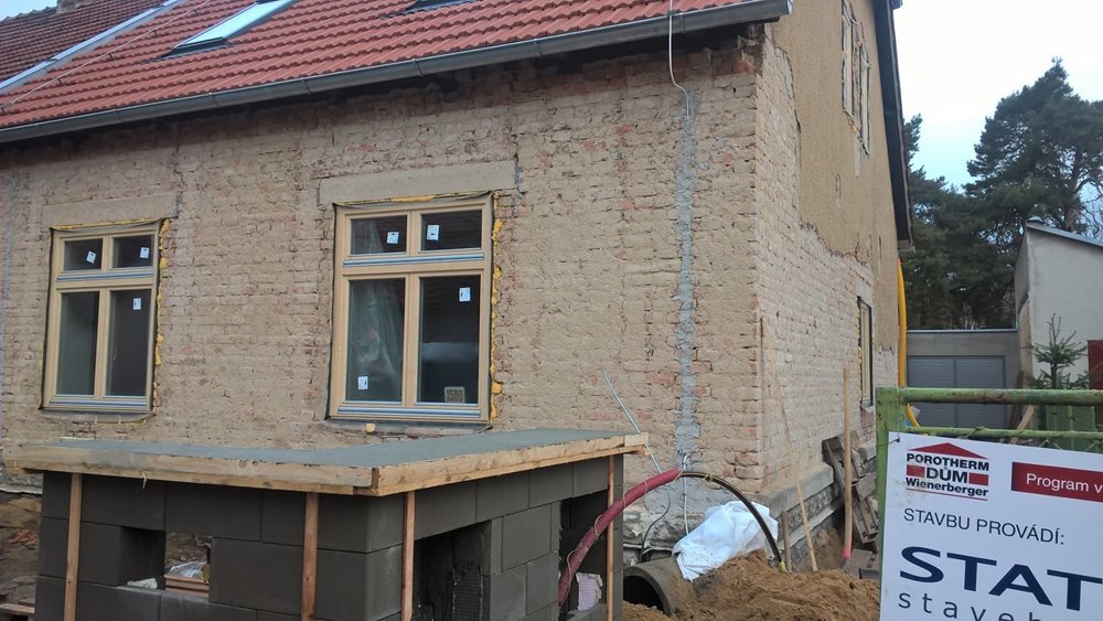 Přístavba a změny stavby rodinného domu, Pardubice
