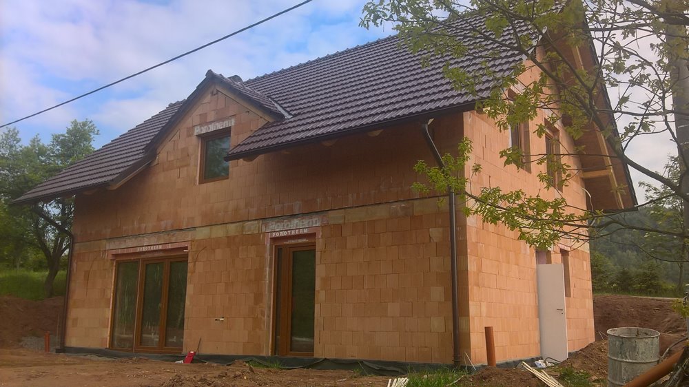 Rodinný dům v obci Žampach – dokončení
