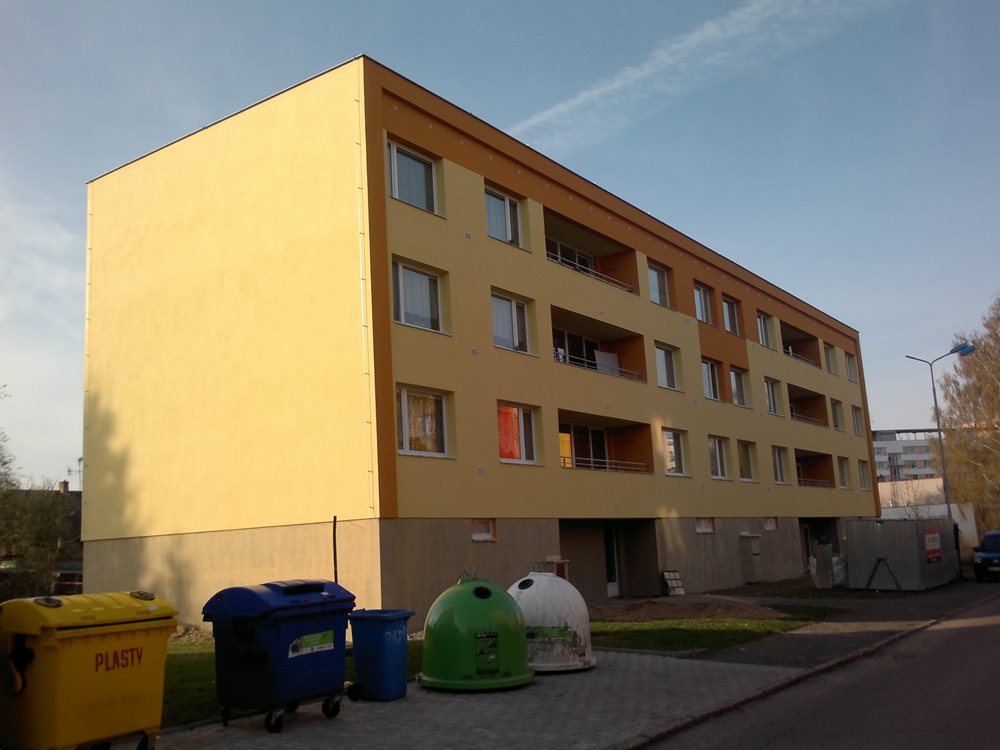 Zateplení bytového domu – Týniště nad Orlicí