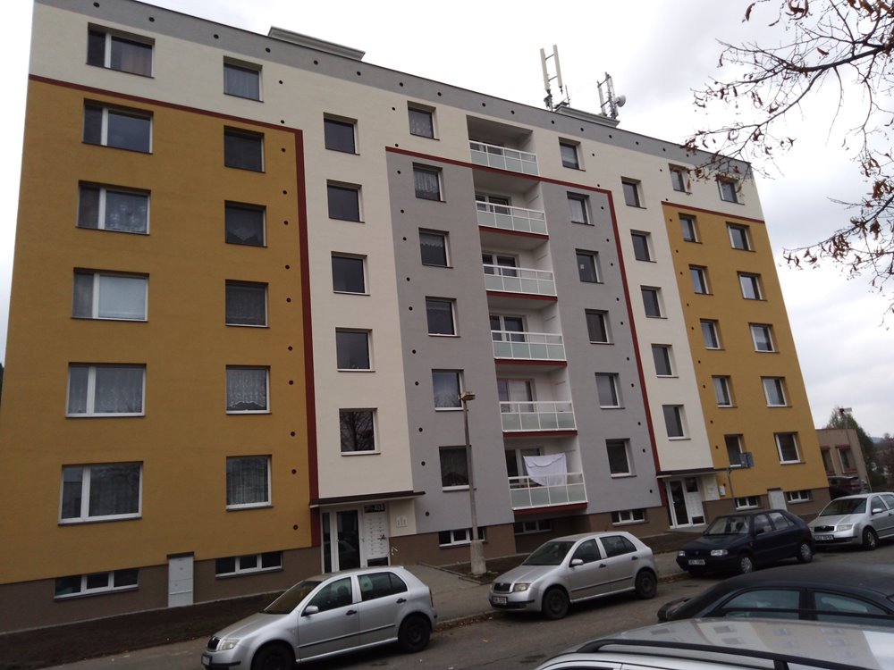 Stavební úpravy bytového domu na ulici Třebovská č.p. 407, 408 v Ústí nad Orlicí
