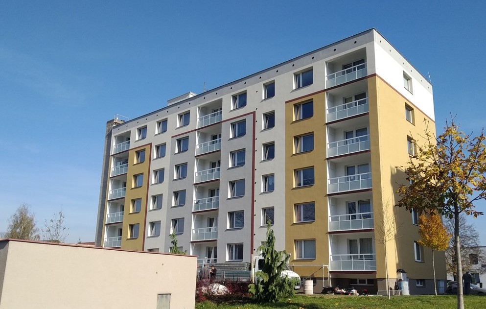 Stavební úpravy bytového domu na ulici Třebovská č.p. 407, 408 v Ústí nad Orlicí