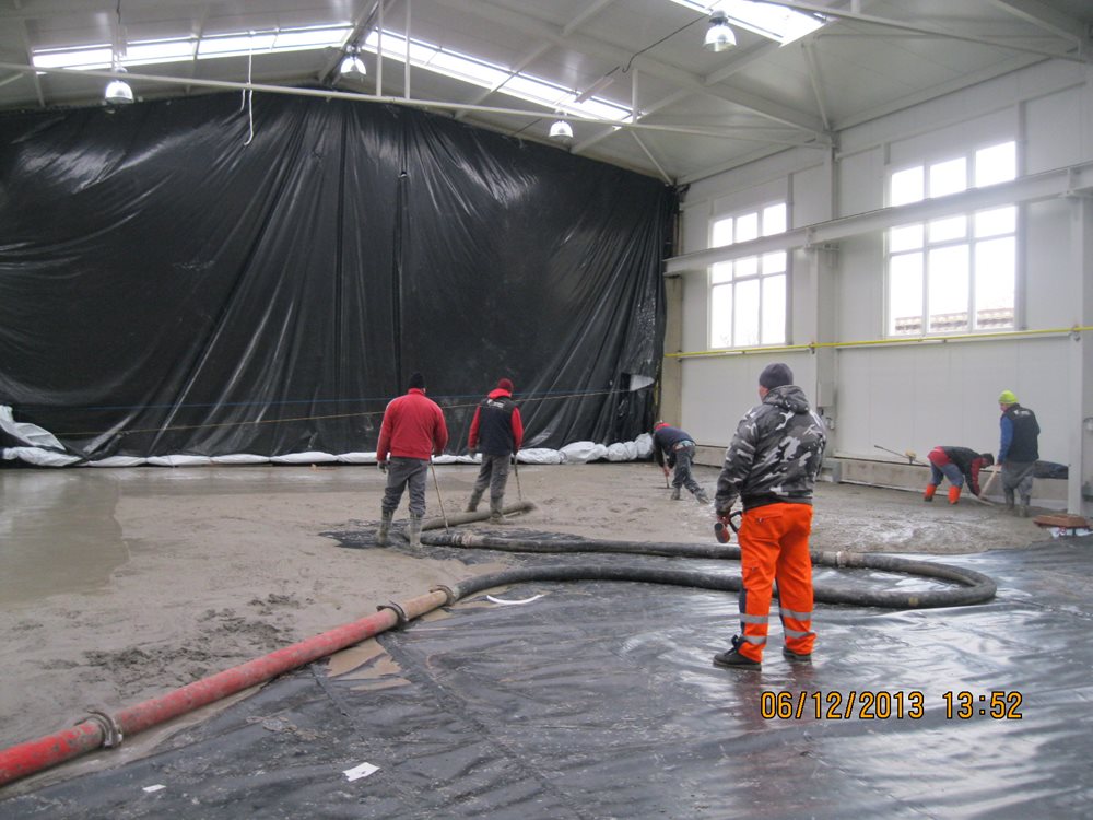 Přístavba výrobní haly – Dolní Roveň