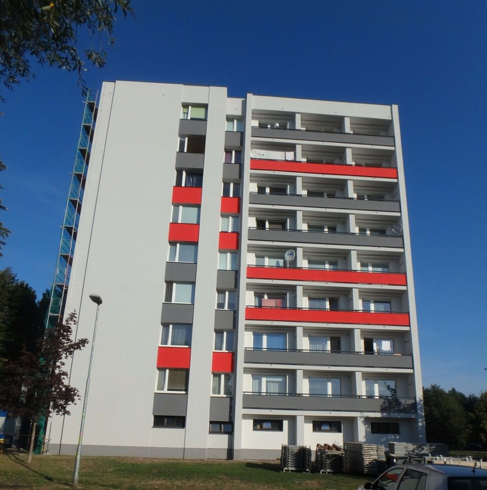 Zateplení bytového domu čp. 643 ul. Blahoutova, Pardubice