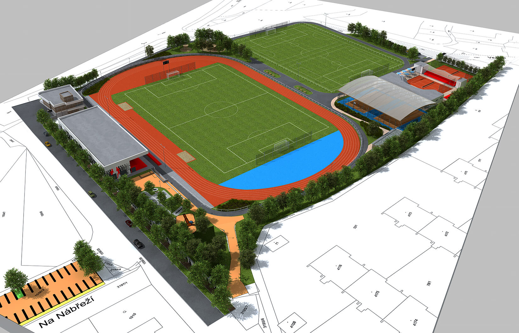 Městský stadion v Čelákovicích
