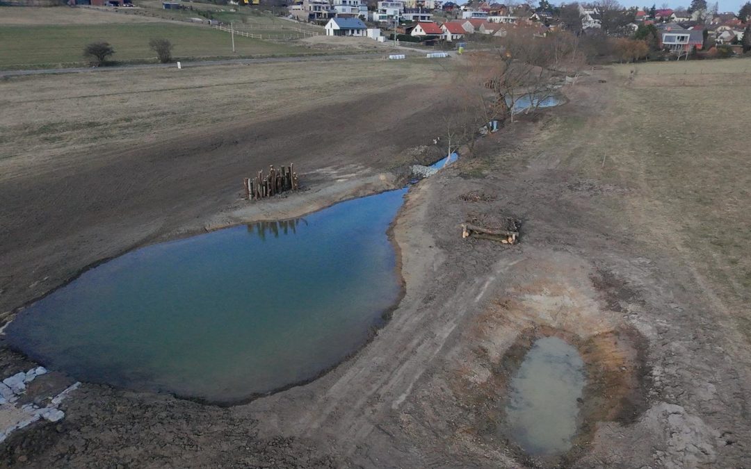 Kluky, zadržování vody v&nbsp;krajině